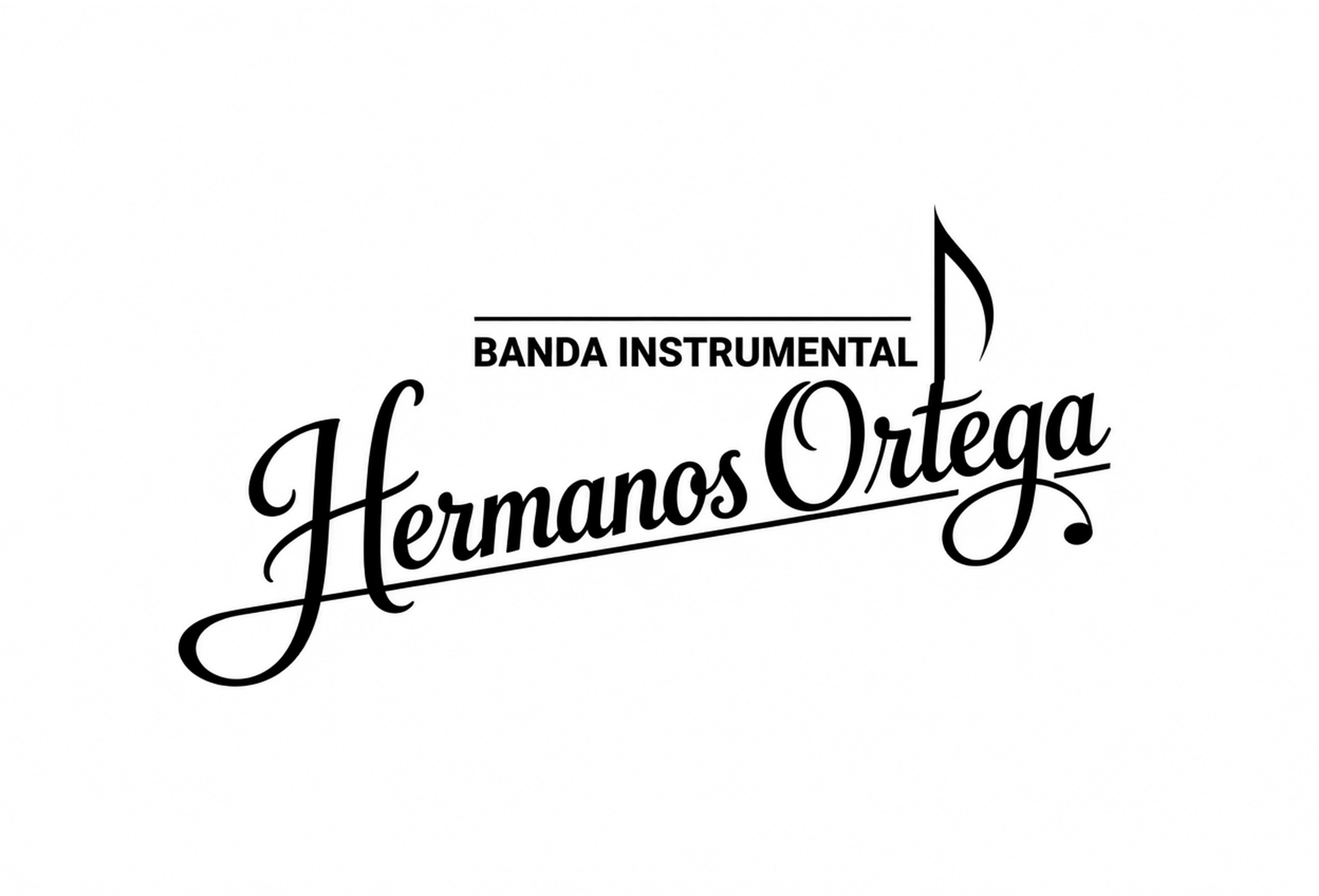 Logotipo original de Banda Instrumental Hermanos Ortega