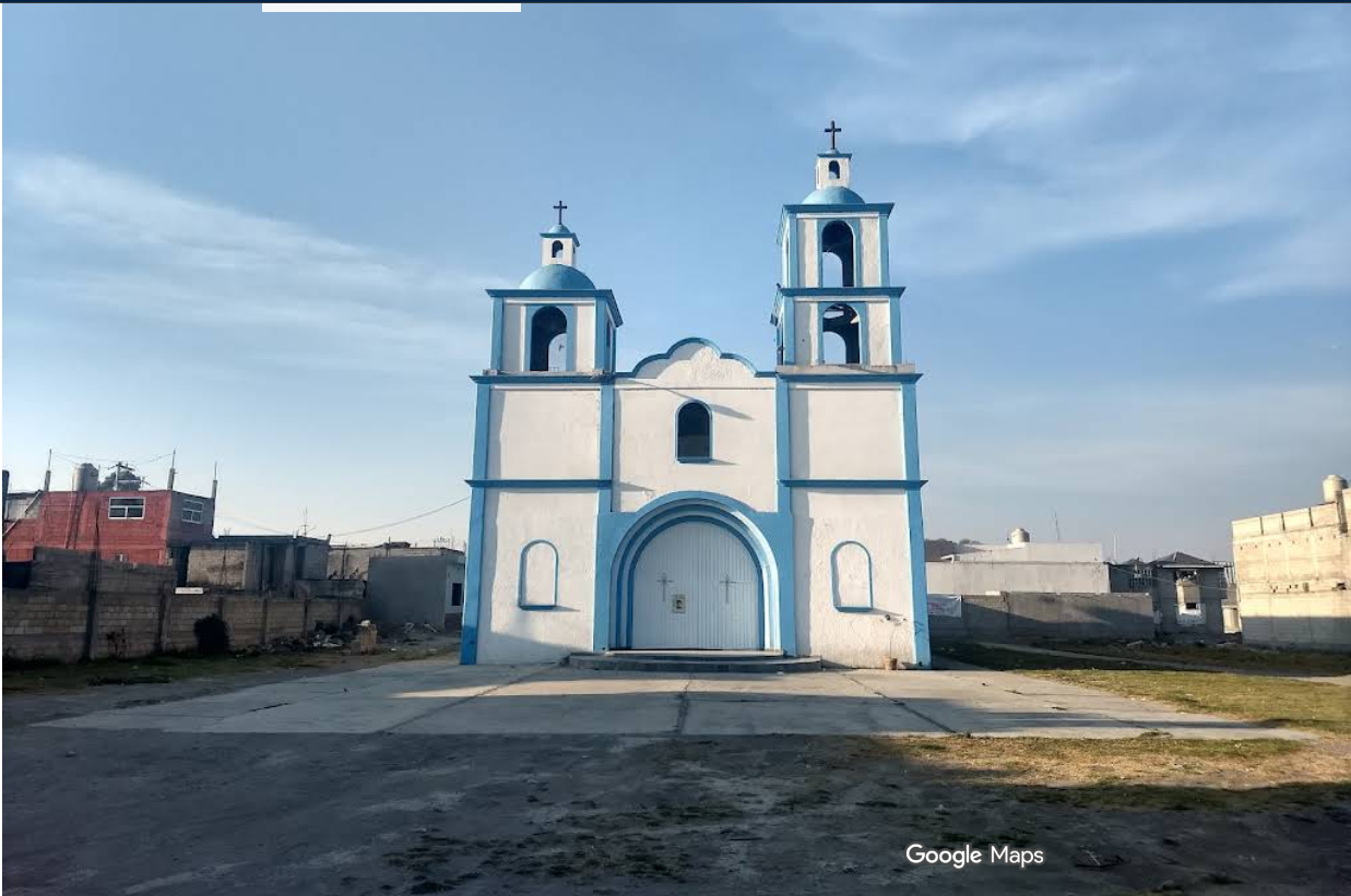 Captura de Google Maps del recinto identificado como Capilla del Sagrado Corazón de María